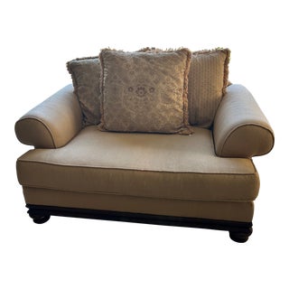 1990s Bernhardt Living Room Accent Chair For Sale