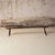 Add rustic French character to your space with this 19th century French oak wooden bench, a beautifully simple piece...