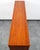 Mid Century Danish Modern Credenza Sideboard Sliding Doors Teak 3 Drawer Denmark For Sale - Image 4 of 12
