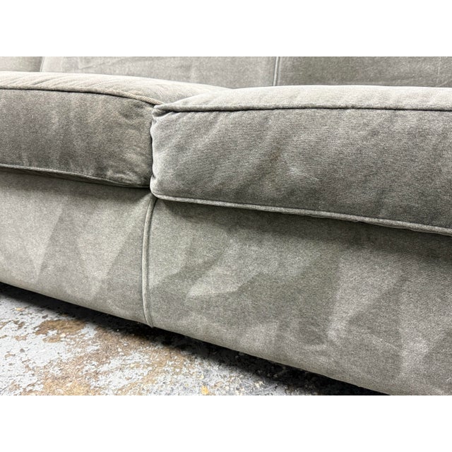 Gray Room & Board Ian Sectional + Right Arm Chaise For Sale - Image 8 of 12