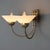 Vintage Wall Lamp in Glass and Metal, 1960s For Sale - Image 3 of 8