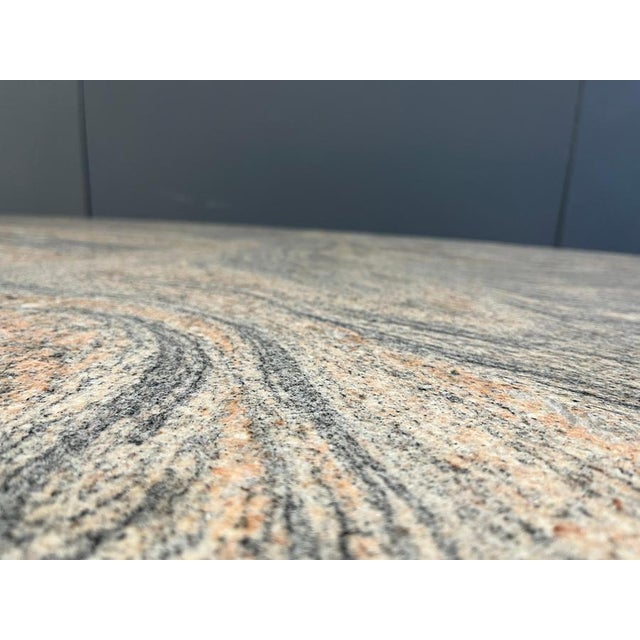 Vintage Oval Granite Dining Table, 1970s For Sale - Image 10 of 14