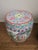 Chinese Vintage Chinese Hand-Painted Porcelain Garden Stool / Drum Stool With Floral & Figural Motif For Sale - Image 3 of 9