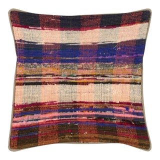 1960s Turkish Rag Pillow For Sale