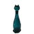 Add a pop of Mid-Century charm to your bar or shelves with this sleek 1960s Italian Empoli glass cat decanter. Crafted in...