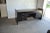 Hungarian Art Deco desk Black painted Original good sturdy condition