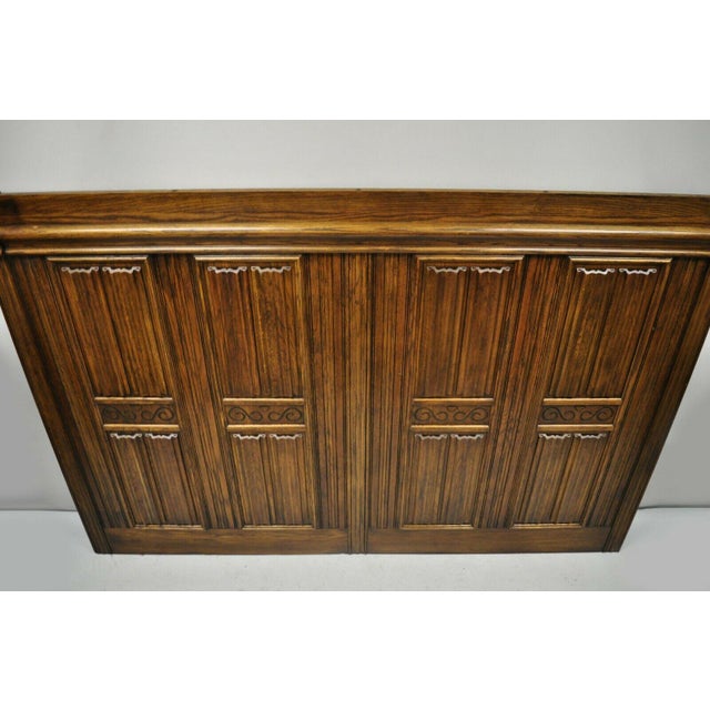 Traditional Ethan Allen Tester Bed King Size Royal Charter Oak