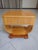 Side Table with One Drawer and U-Shaped Base, 1940s For Sale - Image 3 of 18