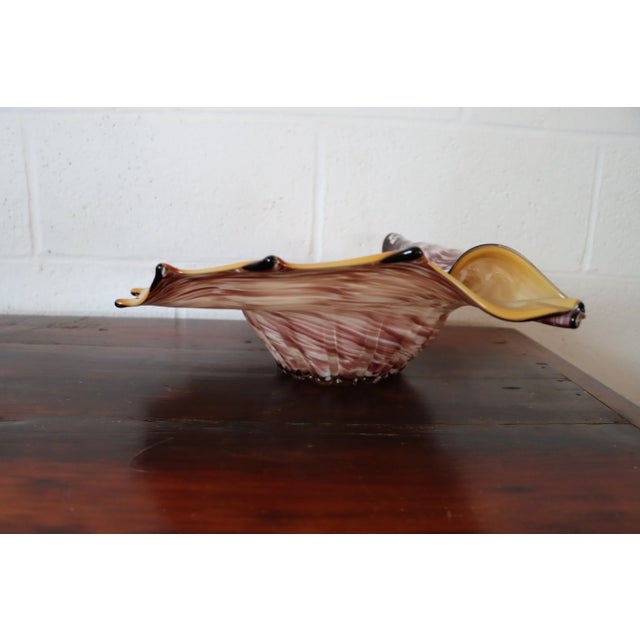 Art Glass Bowl For Sale In Philadelphia - Image 6 of 9