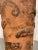 Antique Chinese Terracotta Red Dragon Umbrella Stand For Sale - Image 10 of 13