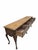 Late 20th Century Vintage Queen Anne Style Walnut Console Table/Sideboard by Baker Furniture Co. For Sale - Image 5 of 10
