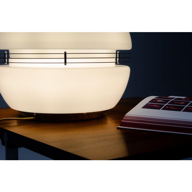 Space Age Spherical Table Lamp by Enrico Tronconi, Italy, 1970s For Sale - Image 6 of 18