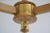 Gold Mid-Century Wood Chandelier, 1970s For Sale - Image 8 of 9