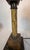 Metal Mid 20th Century Hollywood Regency Tole Palm Tree Candelabra Table Lamps For Sale - Image 7 of 11