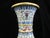 Chinese Large Chinese White Enamel Cloisonne Colorful Flower Vase Pair For Sale - Image 3 of 14