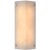 AERIN for Visual Comfort Signature Clayton Wall Sconce in Alabaster & Polished Nickel For Sale