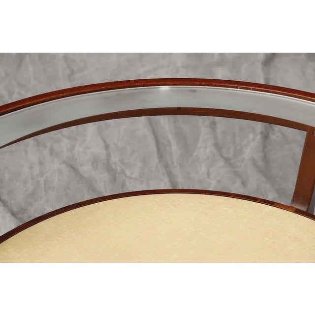 Maroon Center Table by Joamin Baumanns For Sale - Image 8 of 10