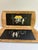 1950s Signed Kentley "The Romance of Fifi and Pepe" Full Set(4) Wooden Tray For Sale - Image 14 of 16