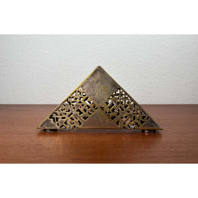 Art Deco Metal Napkin Holder from Quist For Sale - Image 13 of 15