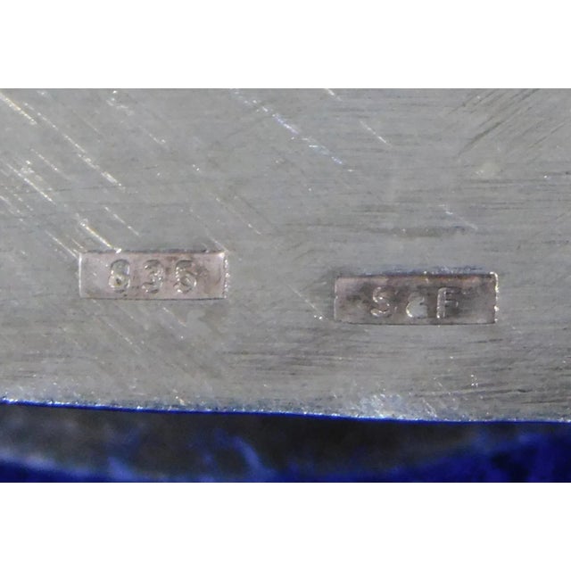 Silver Antique Early 20th Century Sterling Silver Miniature Art Sculpture Dollhouse Figurine For Sale - Image 8 of 9