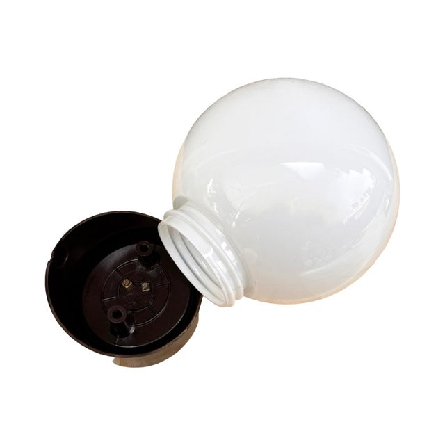 Spherical Wall Lamp, Elektrosvit Nové Zámky, Czechoslovakia, 1960s. For Sale - Image 6 of 10