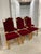 Set of 6 1970s Danish Oak Dining Chairs - Style of Henning Kjærnulf - Original Red Mohair For Sale - Image 4 of 18