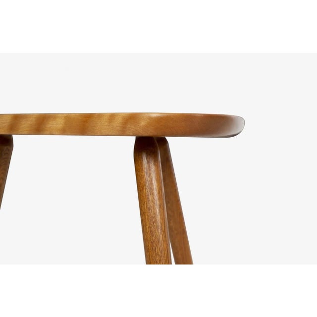 1970s Arthur Espenet Carpenter Three-Legged Occasional Table For Sale - Image 9 of 13