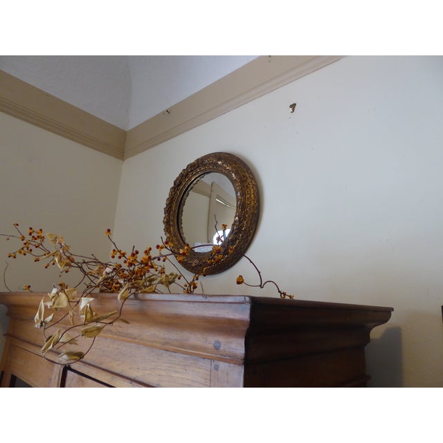 Early 20th Century Vintage Italian Carved Mirror For Sale - Image 5 of 5