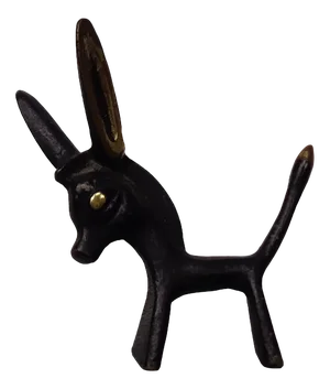 Brass Donkey by Walter Bosse, 1950s