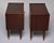 Mid-Century Walnut Nightstands With Brass Inlay -Pair For Sale In Detroit - Image 6 of 11