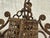 Italian Peacock Style Rattan Pendant Light, 1960s For Sale - Image 12 of 13