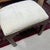 White Pair of Vintage Ethan Allen Asian-Inspired Upholstered Stools - A Pair For Sale - Image 8 of 9