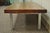 Vintage Industrial Modern Reclaimed Butcher Block Aluminum Base 60" Coffee Table For Sale - Image 9 of 12
