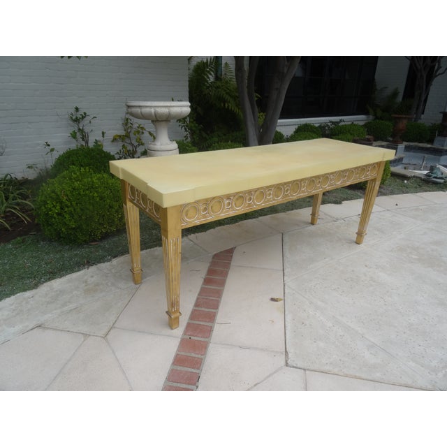 Late 20th Century Late 20th Century Italian Neoclassical Console Table For Sale - Image 5 of 11