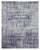 Blue Luton Hand loom Bamboo/Silk Blue/Ivory/Gray Rug-8'x10'" For Sale - Image 8 of 8
