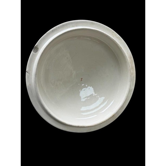 19thC Chinoiserie Antique Davenport Porcelain Staffordshire Aesthetic Movement Covered Jar For Sale - Image 14 of 18