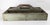 19th Century Primitive Rustic Tool or Tote Tray in Verdigris Green Paint For Sale - Image 4 of 9