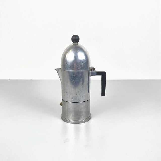 Alessi Modern Italian Espresso Coffee Maker La Cupola attributed to Aldo Rossi for Alessi, 1990s For Sale - Image 4 of 16