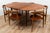 Mid-Century Modern Dining Table and Chairs by Hans Wegner, 1950s, Set of 7 For Sale - Image 3 of 16