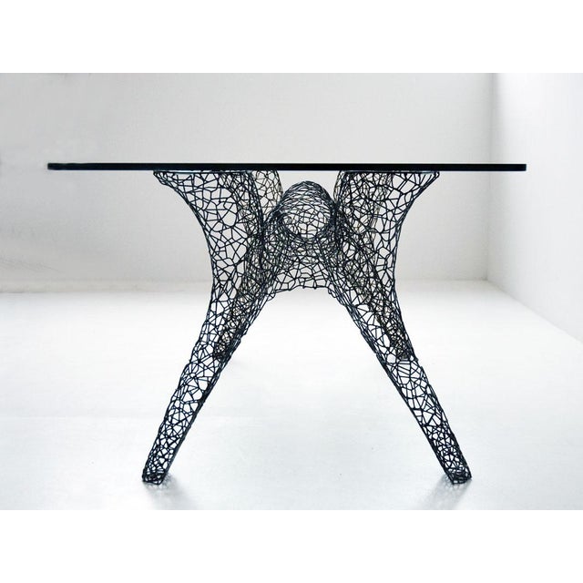 Black Vintage Miura Table by Anacleto Spazzapan, 2000s For Sale - Image 8 of 11