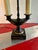 Metal 1960s Hand Painted Bouillotte Lamp For Sale - Image 7 of 10