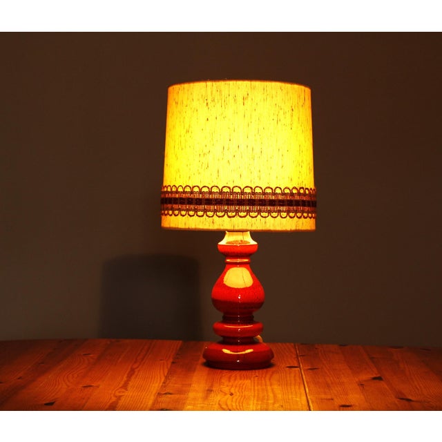 Ceramic Table Lamp from Hustadt Leuchten, 1970s For Sale - Image 4 of 12