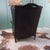Black Wingback Chair in Sheepskin, 1970s For Sale - Image 8 of 16