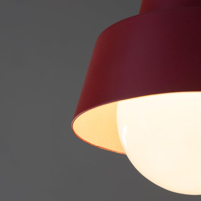Model 2081 Pendant Lamp in Metal by Gino Sarfatti, 1950s For Sale - Image 10 of 15