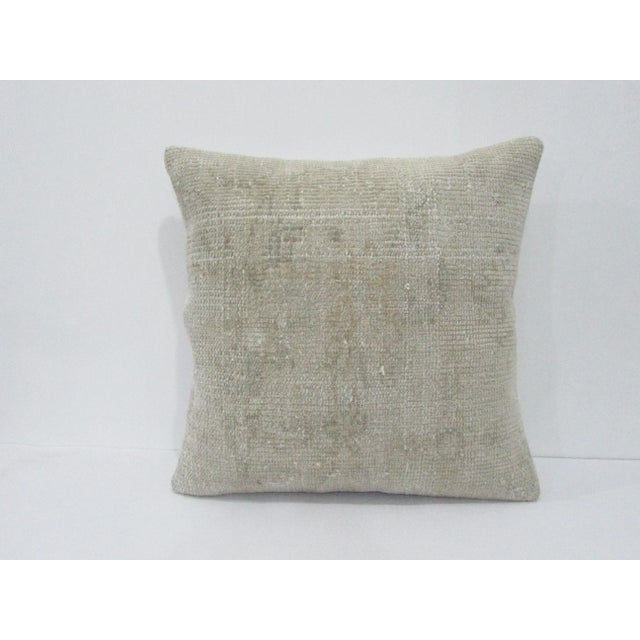 Distressed Faded Pillow Cover For Sale - Image 4 of 4