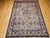 "This exquisite vintage Persian Tabriz room-size rug, woven in the third quarter of the 20th century, features a vibrant...