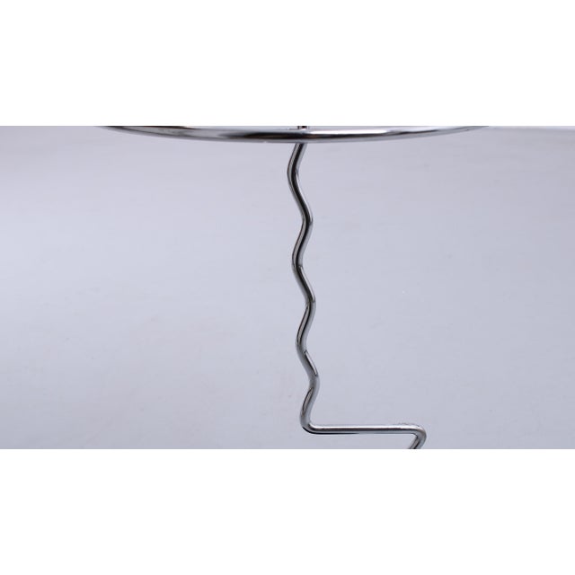Postmodern Chrome Umbrella Stand, 1980s For Sale - Image 12 of 18