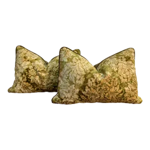 Re-Designed and Hand-Engineered Pillow Covers - a Pair