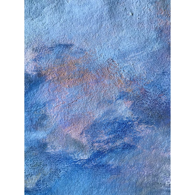 Abstract Patricia Zippin "Ashland Ducks Xx" 1980s Abstract Painting Academie Julian For Sale - Image 3 of 6