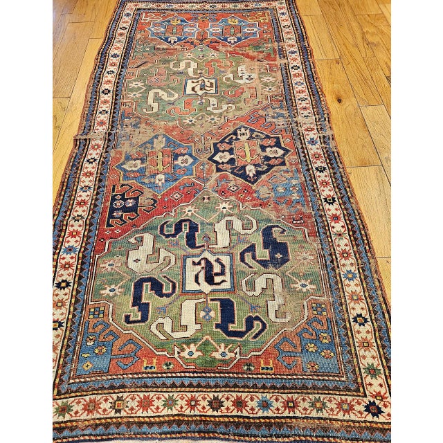 This exceptional Chondsoresk carpet, dating to the mid-19th century, originates from the village of Chondzoresk in the...